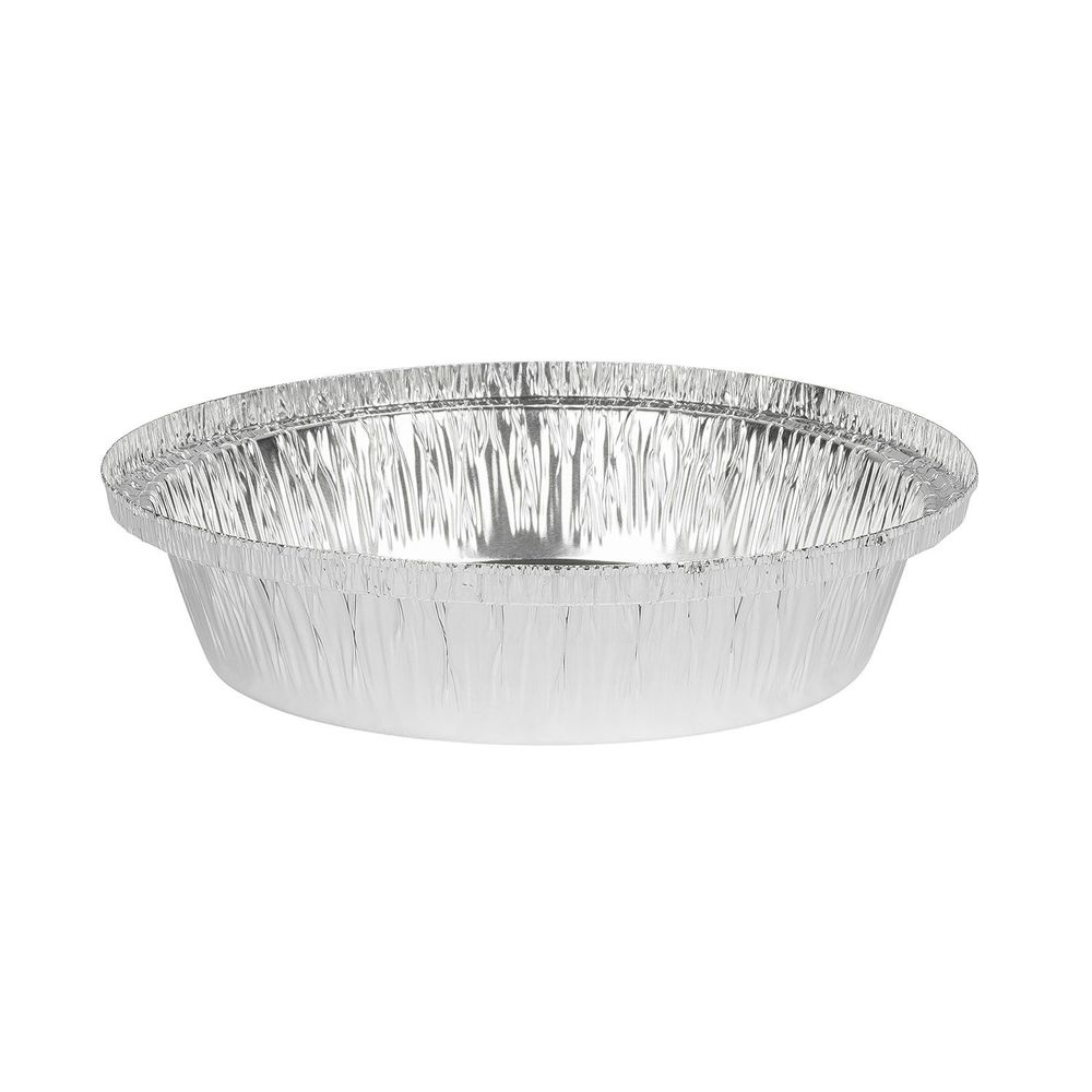 7" ROUND FOIL PAN ALUMINUM SILVER