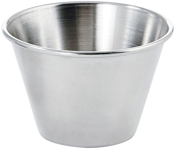 Winco Stainless Steel Sauce Cup, 4 Ounce -- 12 Per Case