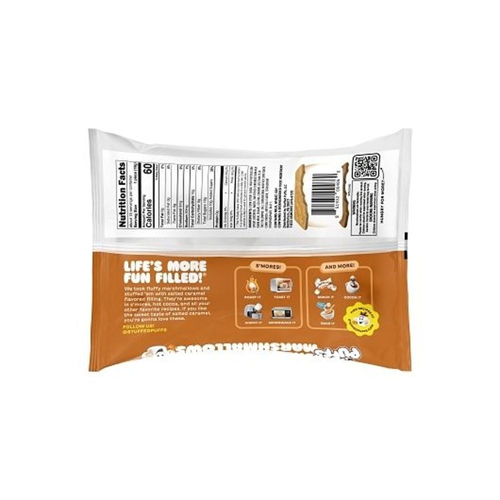 Stuffed Puffs Vanilla Marshmallow With Caramel Center, 8.6 Ounce -- 12 Per Case