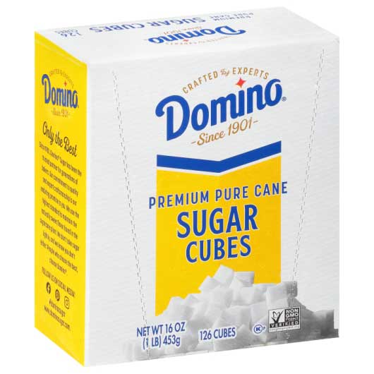 Domino Premium Pure Cane Sugar Cubes, 1 Pound -- 12 Per Case
