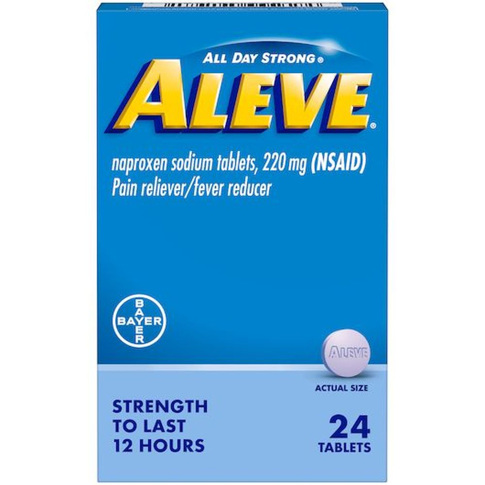 Aleve 220 Mg Naproxen Sodium Tablet, 24 Count -- 36 Per Case