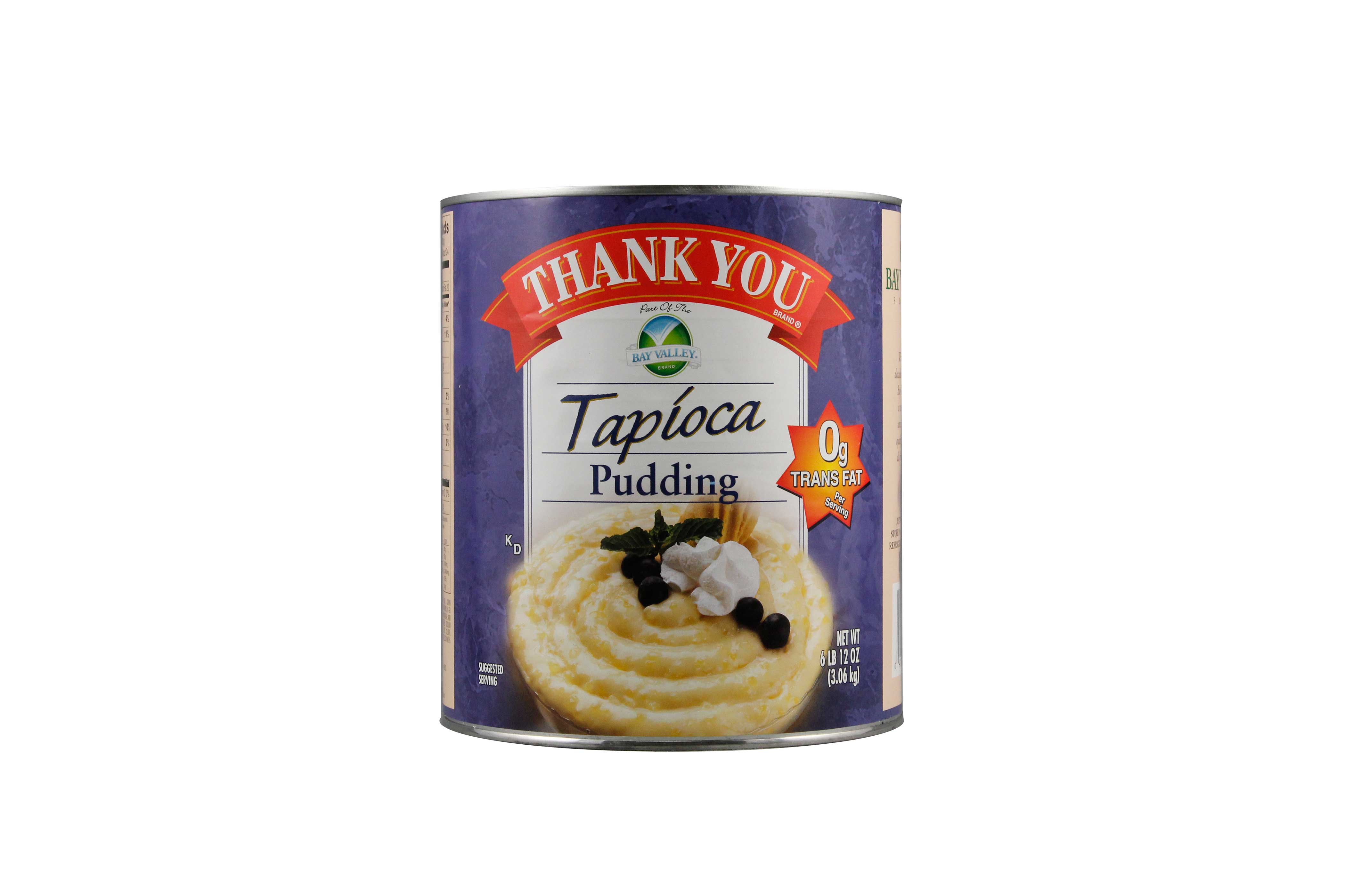 Thank You Tapioca Pudding -- 6 Per Case