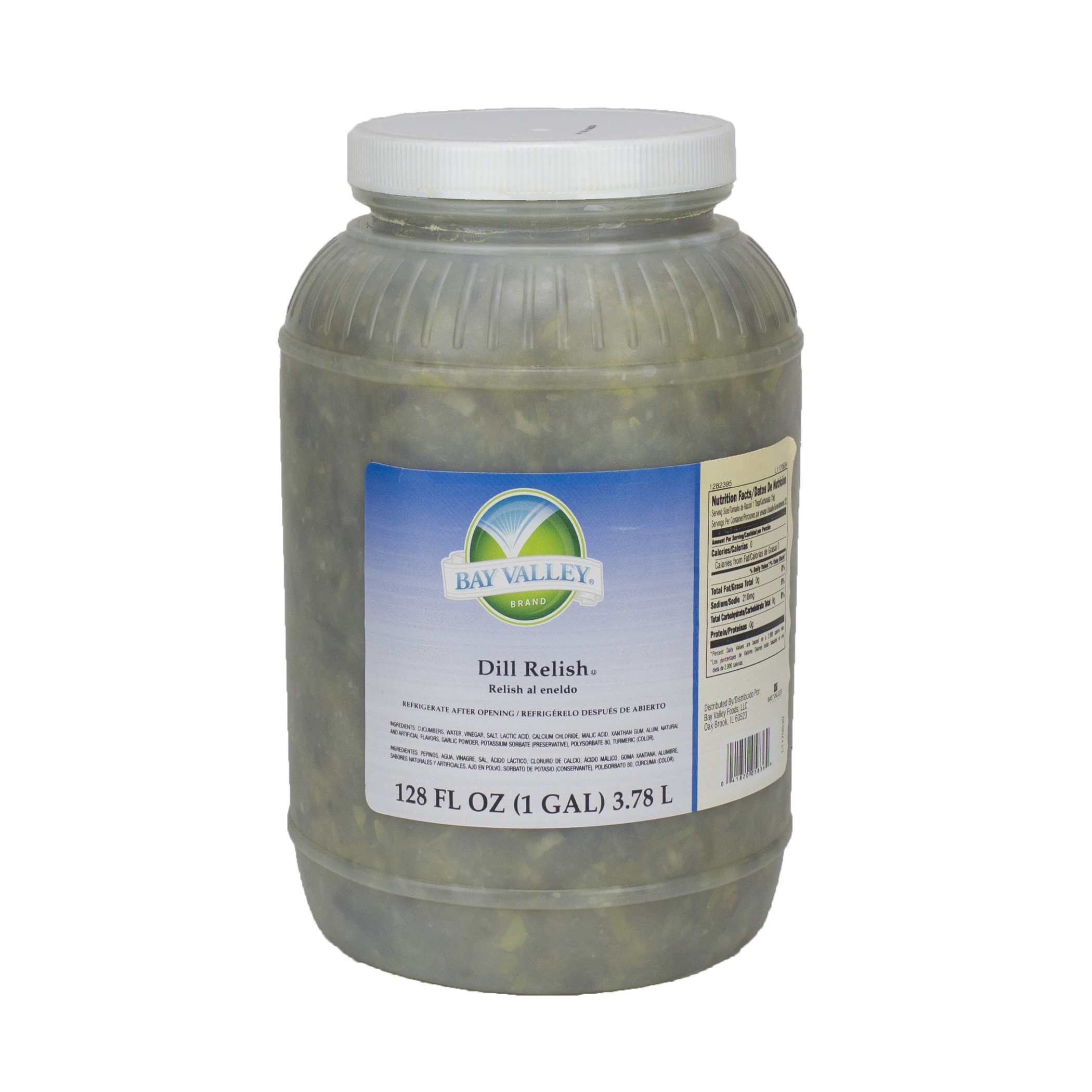 Bay Valley Foods Premium Dill Relish, 1 Gallon -- 4 Per Case