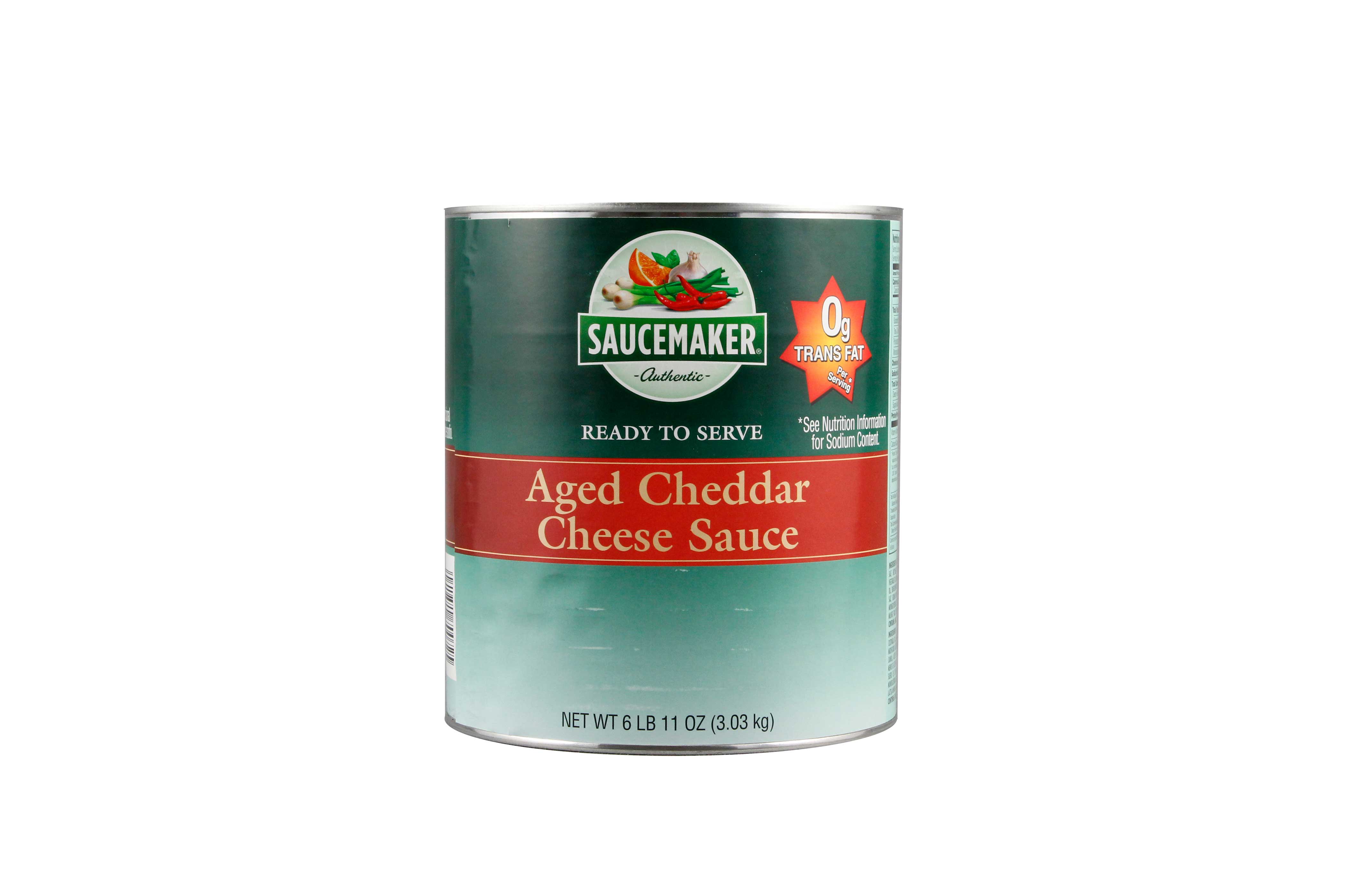 Saucemaker Aged Cheddar Cheese Sauce, No. 10 Can -- 6 Per Case