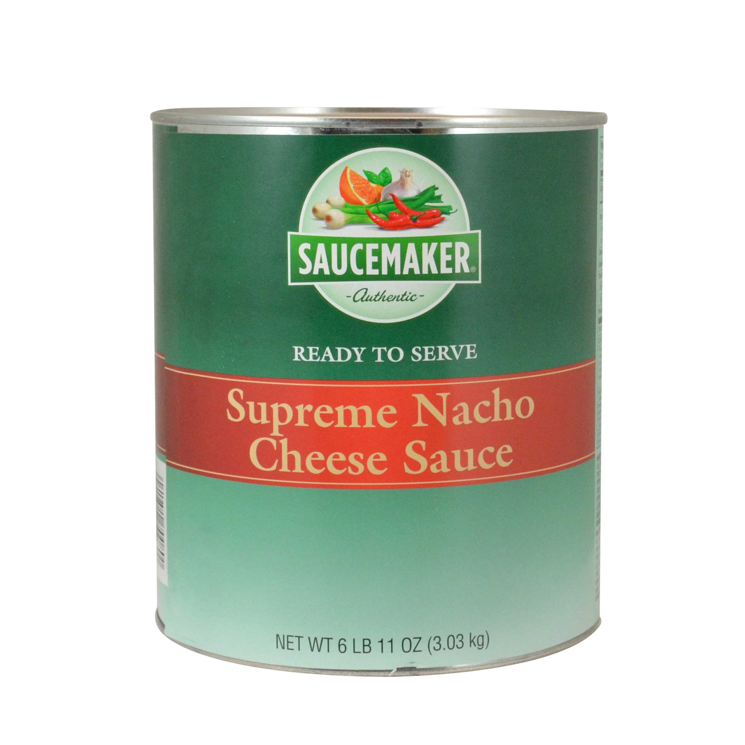 Saucemaker Supreme Nacho Cheese Sauce, No. 10 Can -- 6 Per Case