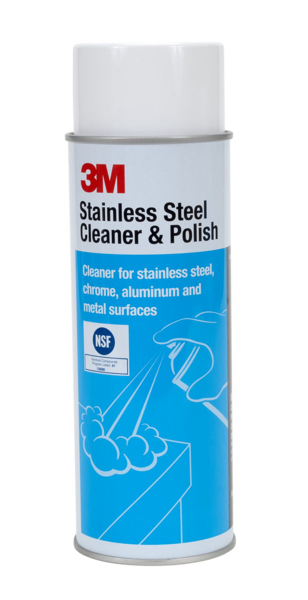 3m Stainless Steel Aerosol Polish Cleaner, 21 Ounce -- 12 Per Case