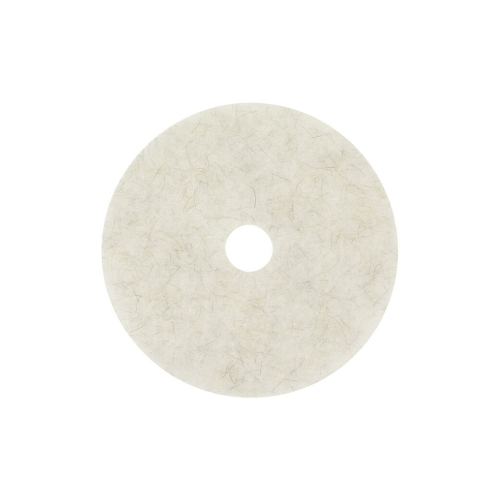 3m Natural Blend White Pad -- 5 Per Case