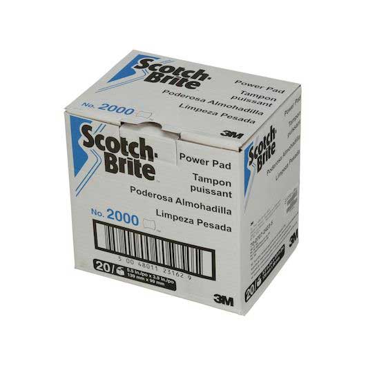 Scotch-brite Power Pad -- 20 Per Case