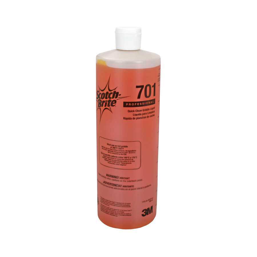 3m Quart Quick Griddle Liquid Cleaner, 1 Quart -- 4 Per Case