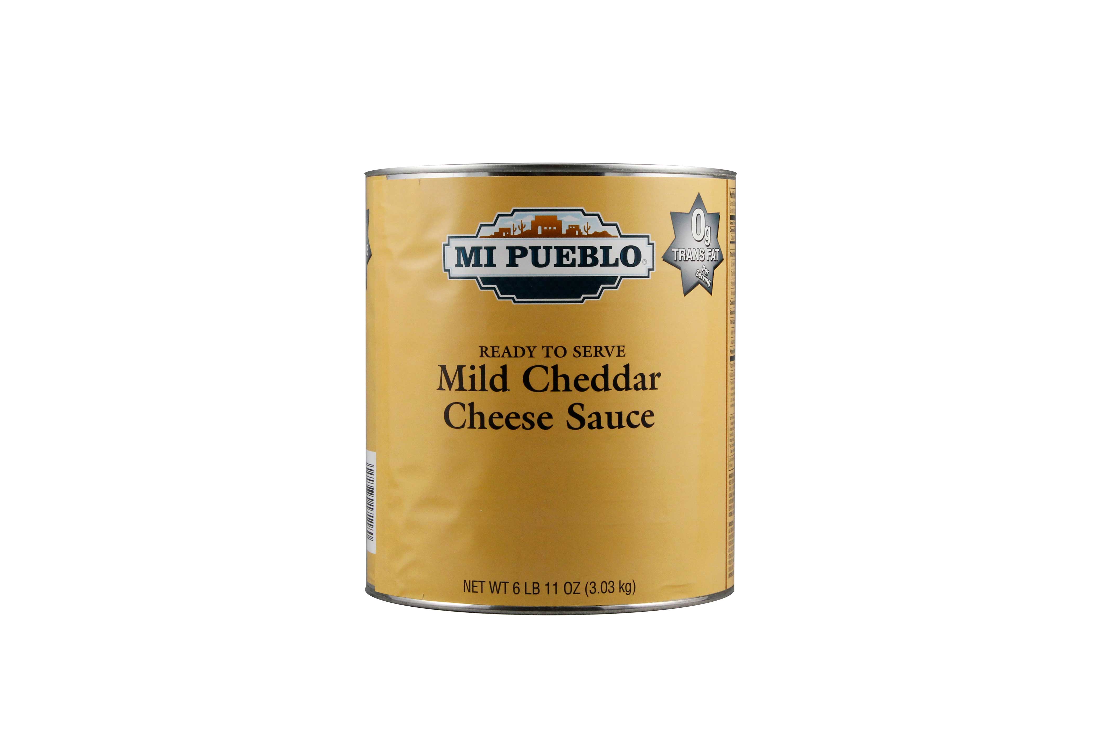 Mi Pueblo Mild Cheddar Cheese Sauce, No. 10 Can -- 6 Per Case