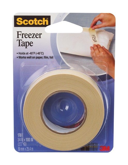 Scotch Freezer Tape, 3/4 X 1000 Inch -- 24 Per Case