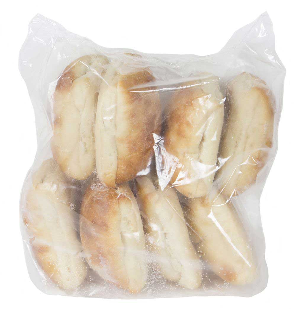 Wenner Bakery Fully Baked Ciabatta Sliced Sandwich Roll, 3 Ounce -- 72 Per Case