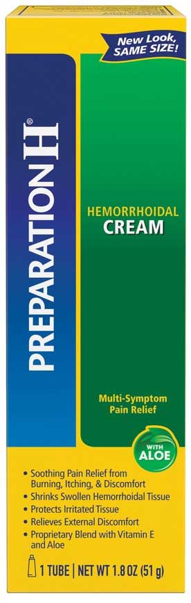 Preparation H Multi-symptom Hemorrhoidal Cream, 1.8 Ounce -- 36 Per Case