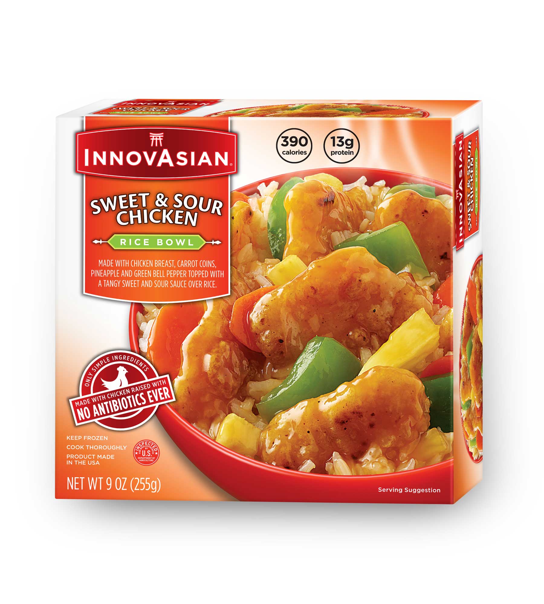 Innovasian Cuisine Sweet And Sour Chicken Bowl, 9 Ounce -- 8 Per Case