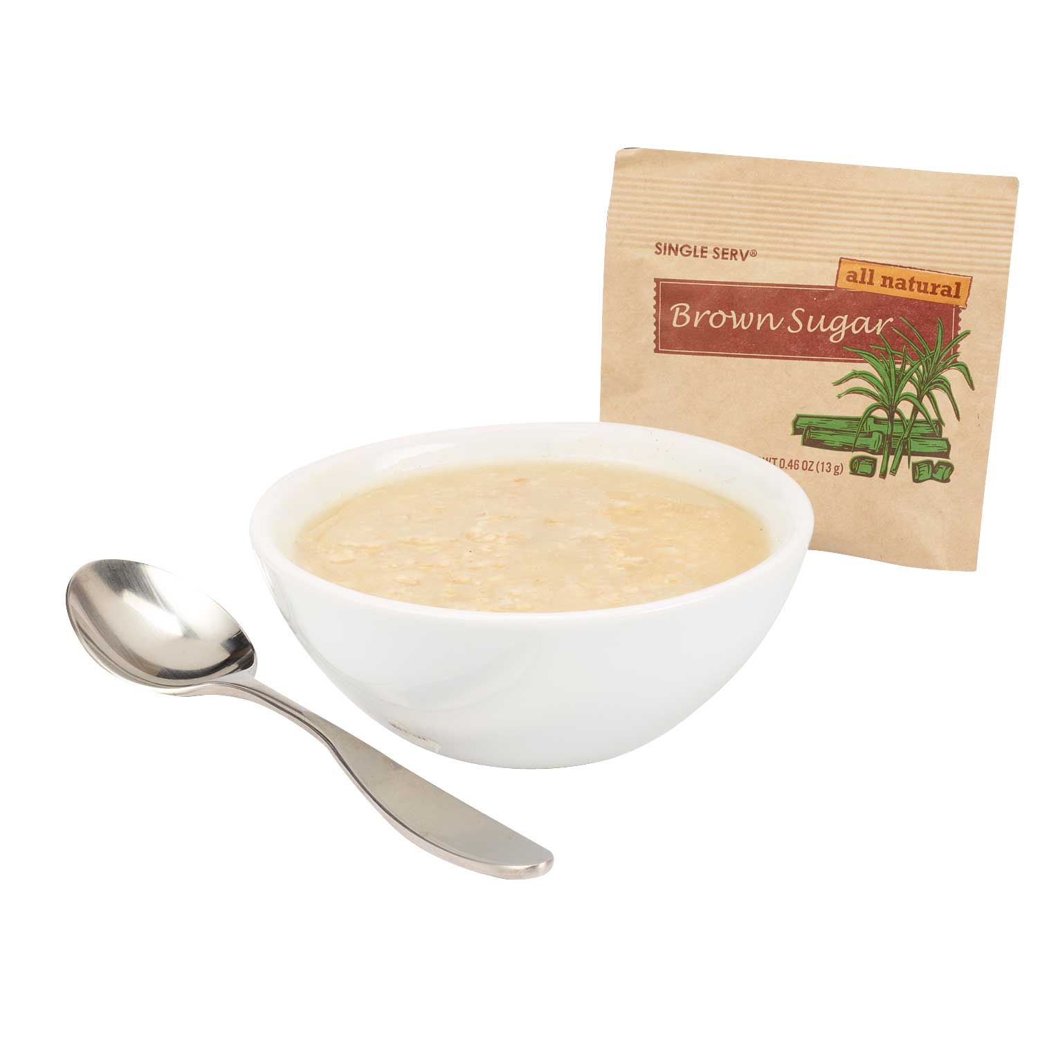 Single Serv Brown Sugar Packet, 13 Gram -- 96 per case
