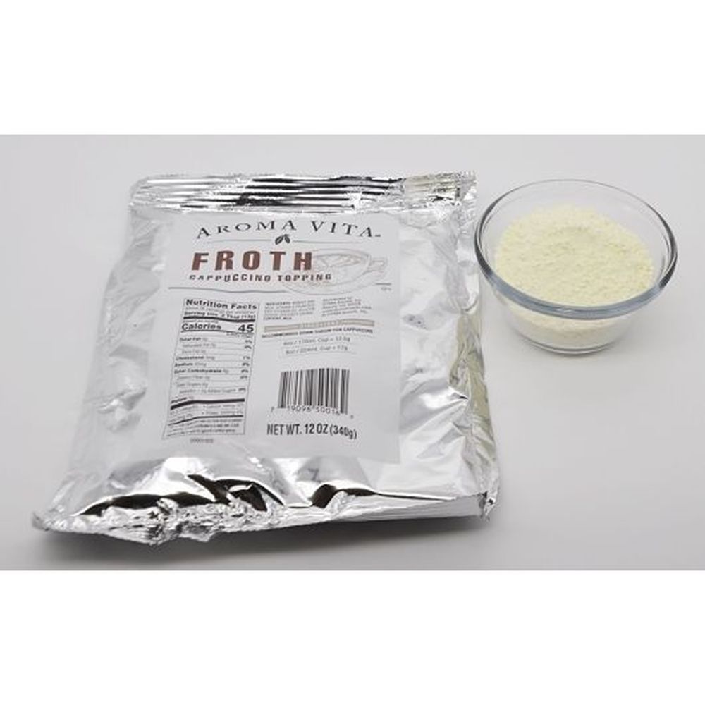 Aroma Vita Cappuccino Froth, 12 Ounce -- 8 Per Case
