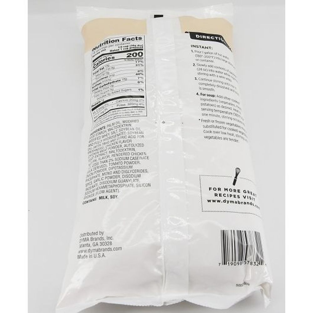 Chefs Companion No Msg Cream Soup Base Mix, 24 Ounce -- 8 per case.
