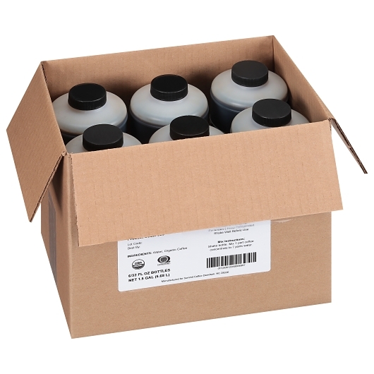 Summit Coffee Organic Peru Cold Brew Coffee Concentrate, 32 Fluid Ounce -- 6 Per Case
