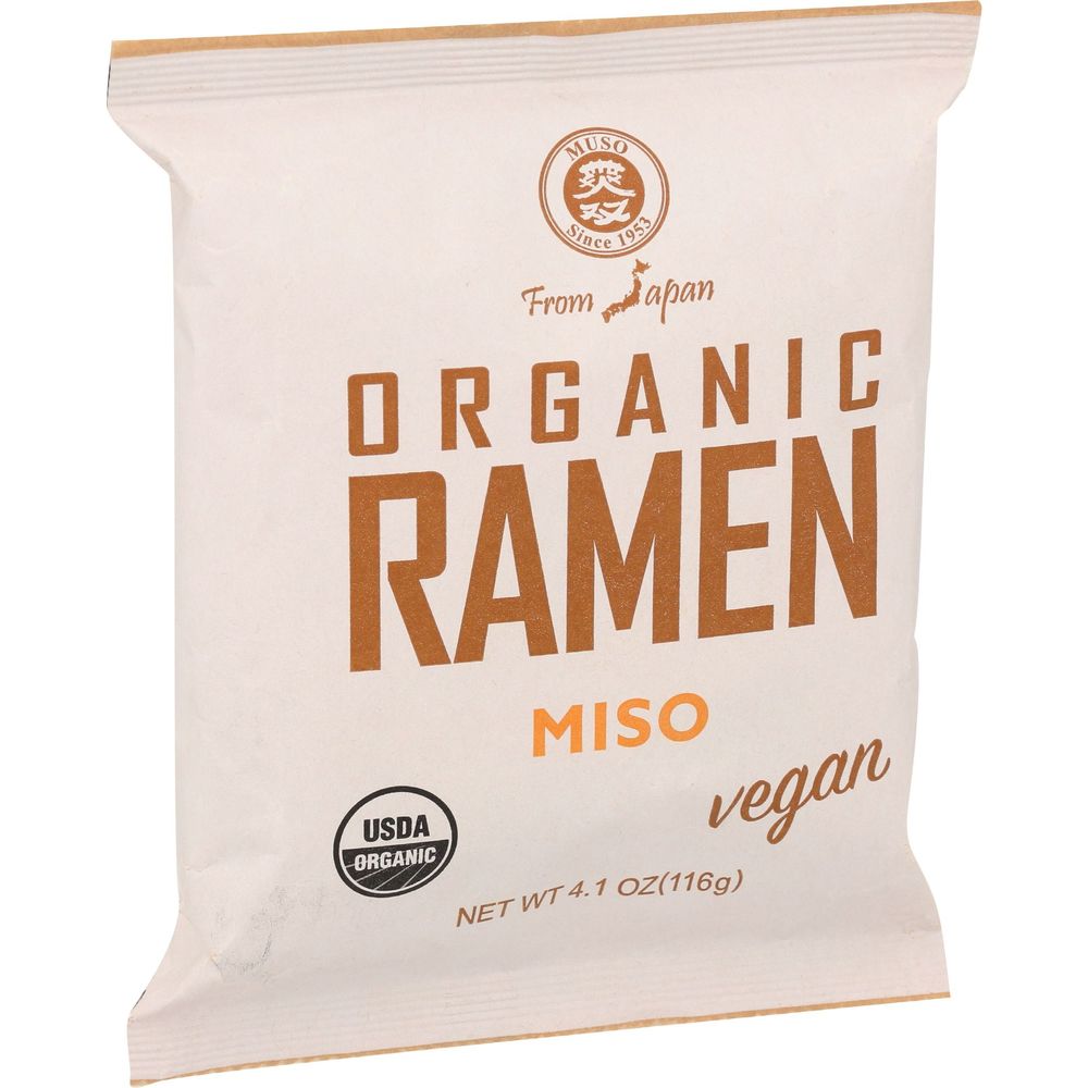 Muso From Japan Organic Ramen Miso, 4.1 Ounce -- 10 Per Case