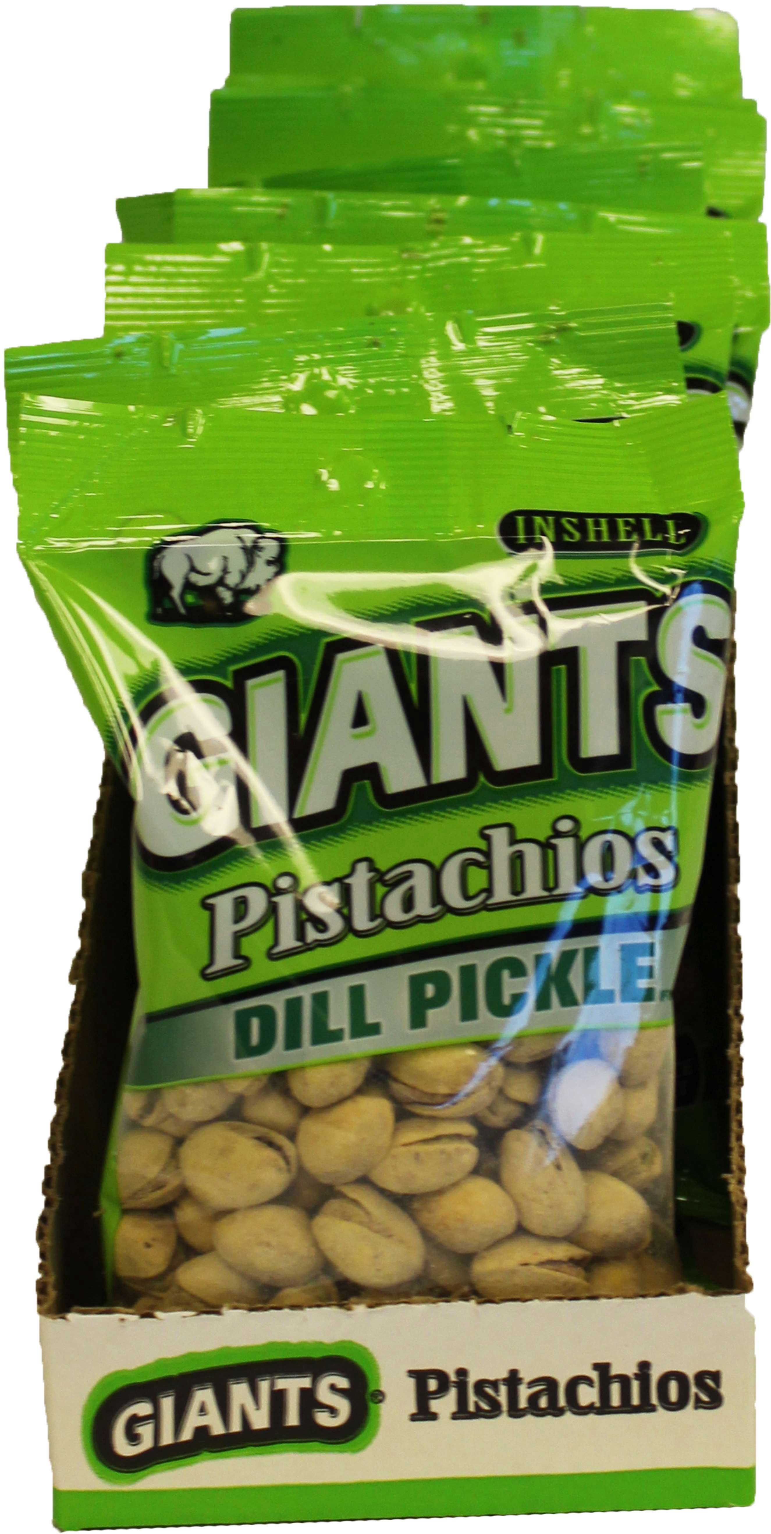 Giants Dill Pickle Pistachios, 4.5 Ounce -- 8 Per Case