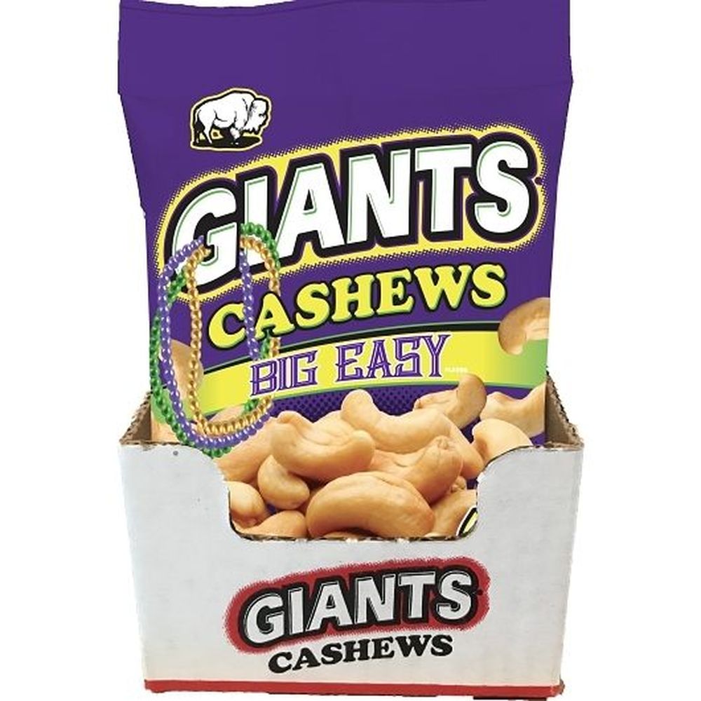 Giants Big Easy Louisiana Style Sunflower Seeds And Cashews, 4 Ounce -- 8 Per Case
