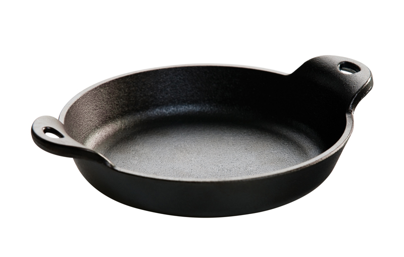 Lodge Heat Treated Cast Iron Round Mini Server -- 6 Per Case