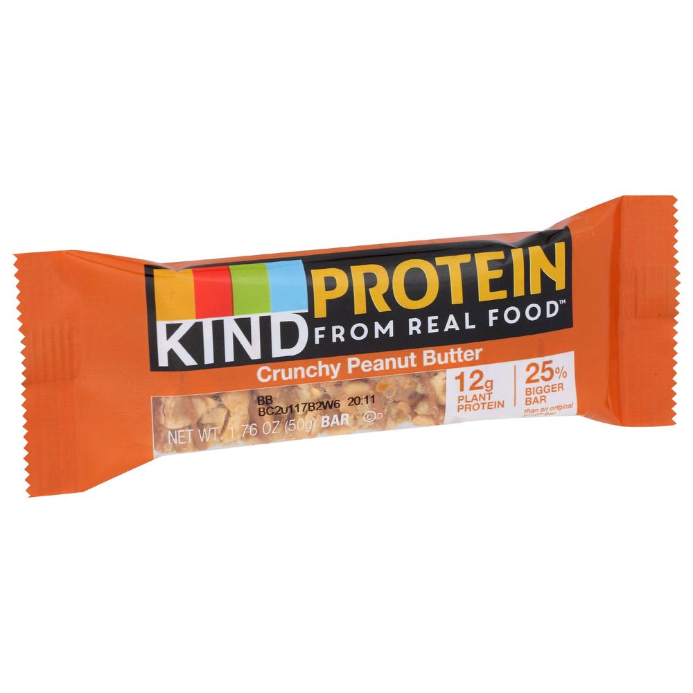 Kind Crunchy Peanut Butter Protein Bar, 1.76 Ounce -- 30 per case