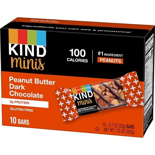 Kind Healthy Snacks Mini Peanut Butter Dark Chocolate Bar, 7 Oz -- 8 Per Case