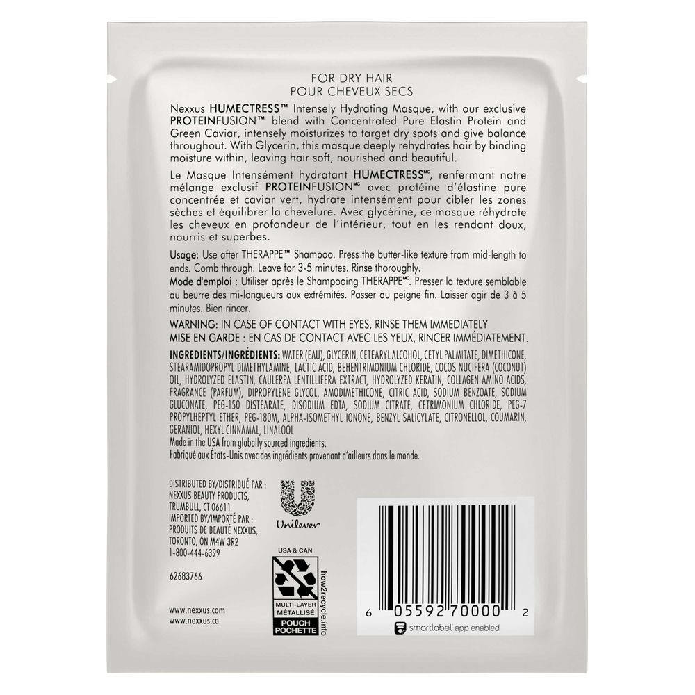 Nexxus Humectress Intensely Hydrating Hair Mask, 1.5 Ounce -- 20 Per Case