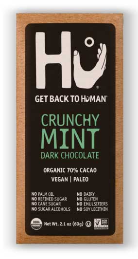 Hu Dark Chocolate Crunchy Mint Bar, 2.1 Ounce -- 24 Per Case