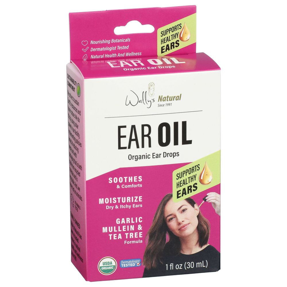 Wally's Natural Organic Ear Oil, 1 Fluid Ounce