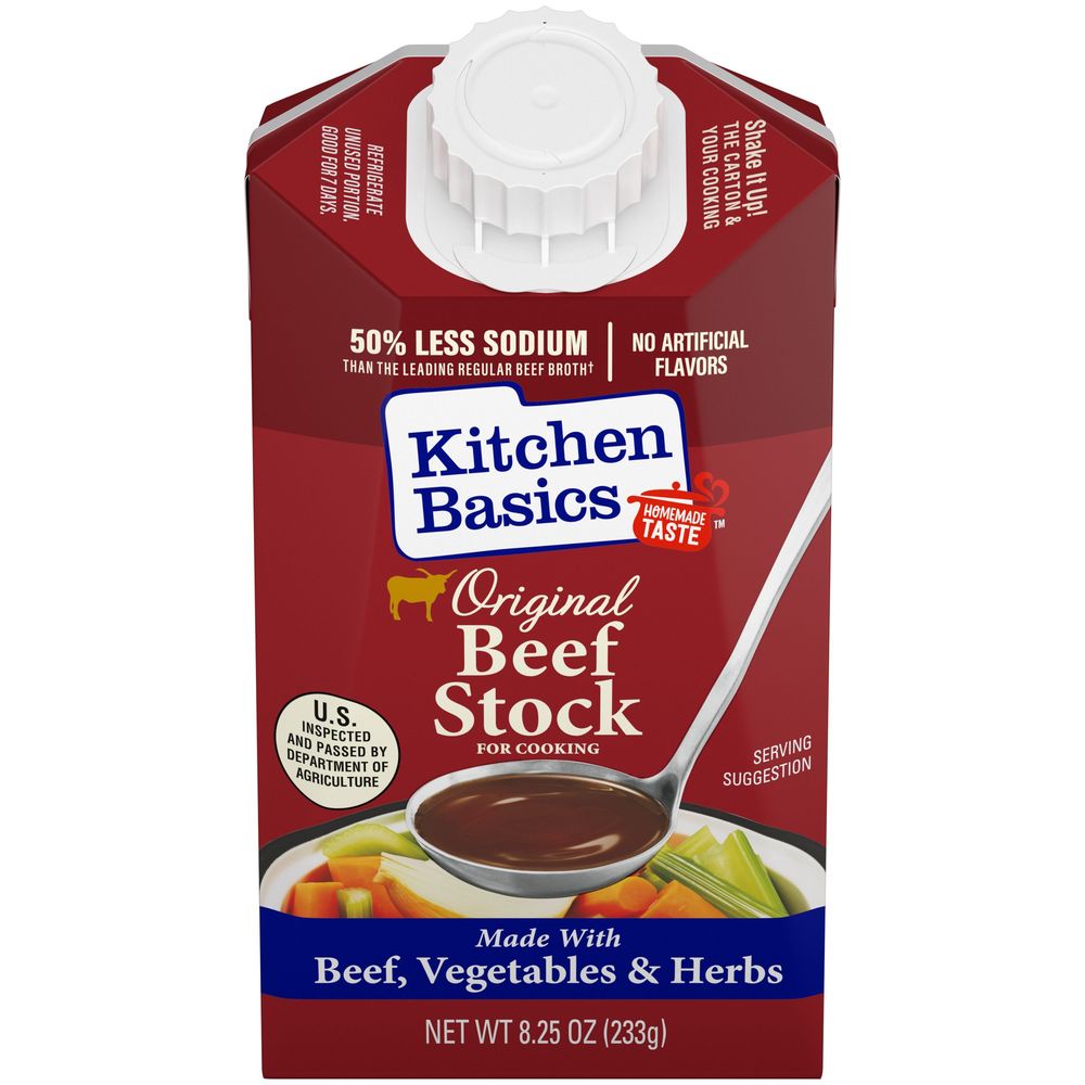 Kitchen Basics Original Beef Stock, 8.25 Fluid Ounce -- 12 Per Case