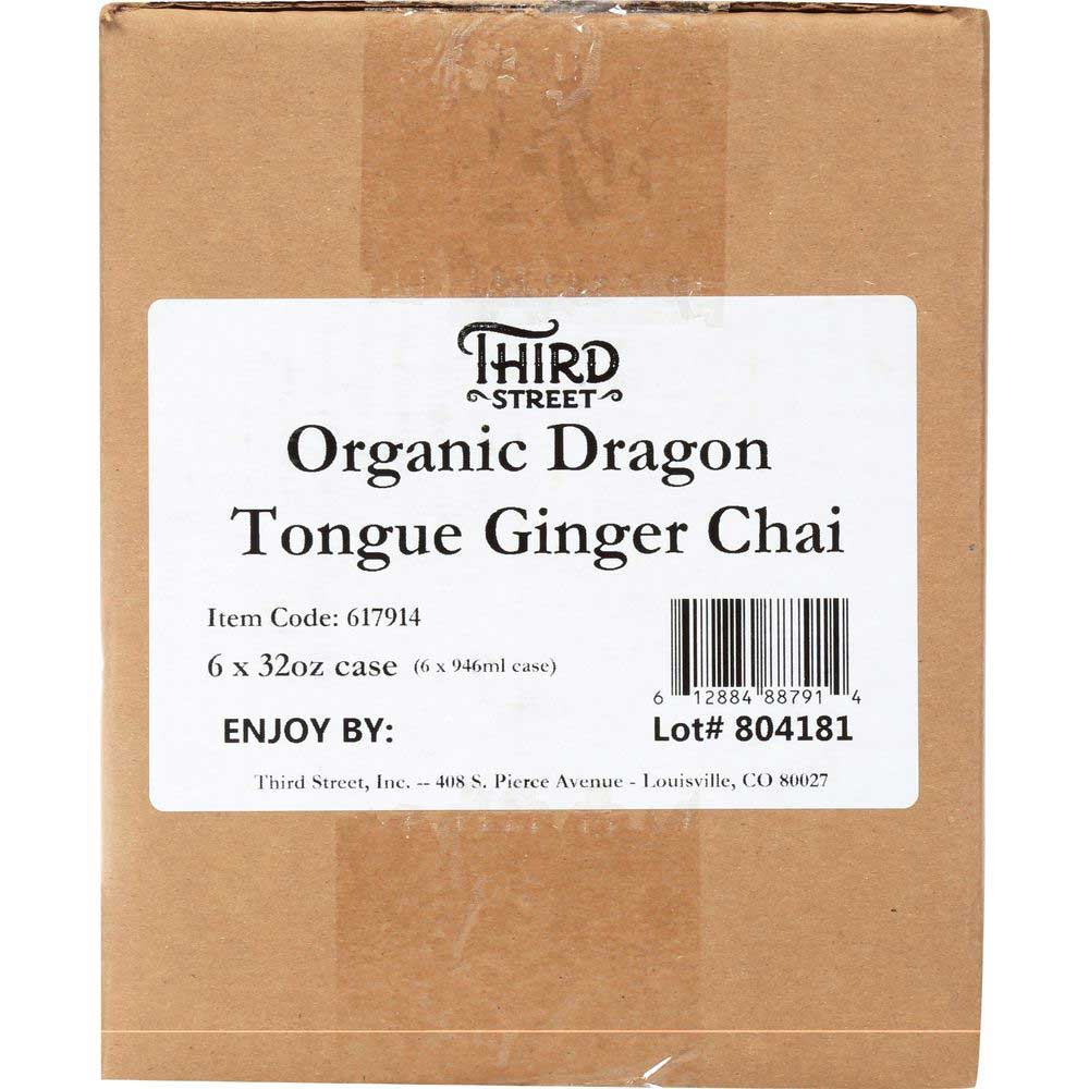 Third Street Chai Ginger Tea Latte Concentrate Case Third Street Chai Ginger Tea Latte Concentrate Case