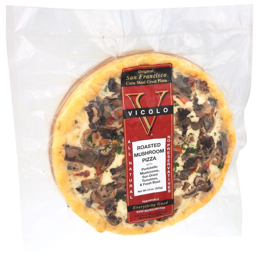 Vicolo Roasted Mushroom Pizza, 15 Ounce -- 12 Per Case