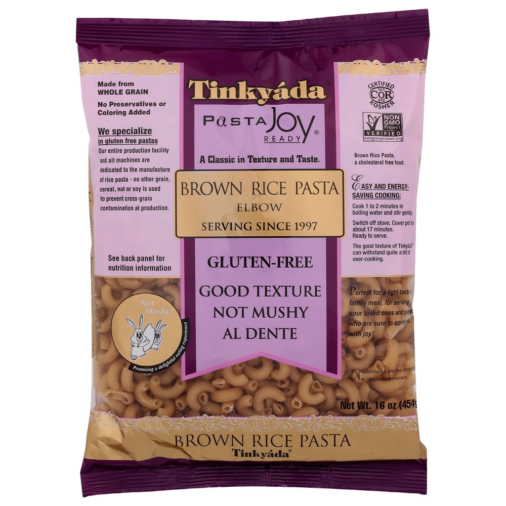Tinkyada Brown Rice Elbow Pasta, 16 Ounce -- 6 Per Case