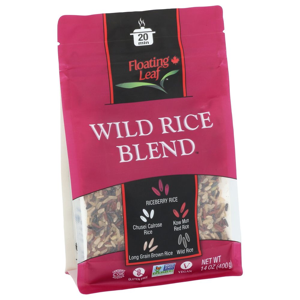 Floating Leaf Wild Rice Blend, 14 Ounce -- 6 Per Case