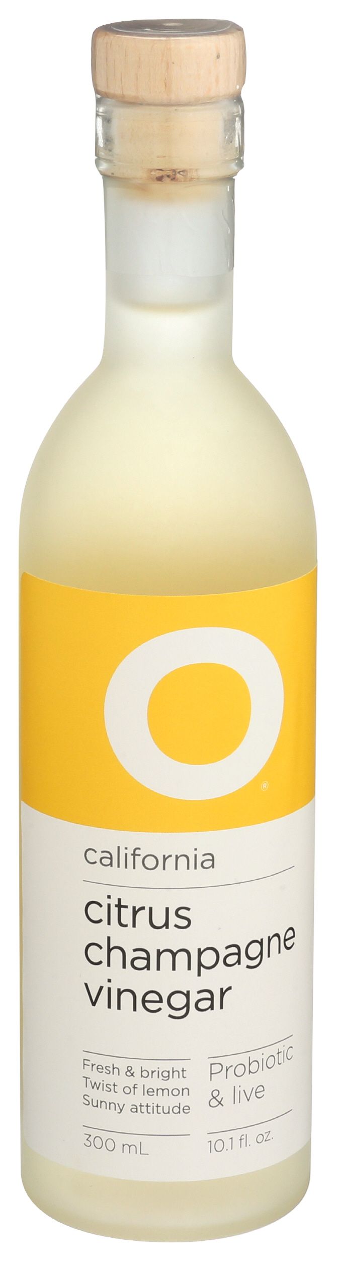 O Olive Oil & Vinegar Citrus Champagne Vinegar, 300 Ml -- 6 Per Case