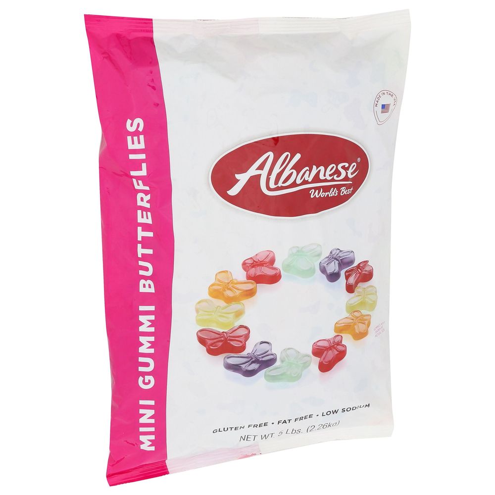 Albanese Mini Butterflies Gummies, 20 Pound