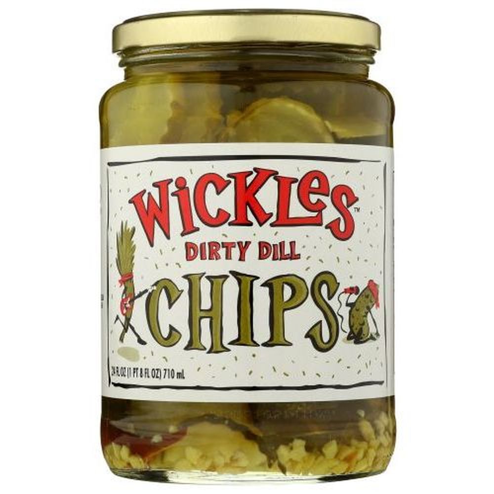 Wickles Dirty Dill Chips, 24 Ounce -- 6 Per Case