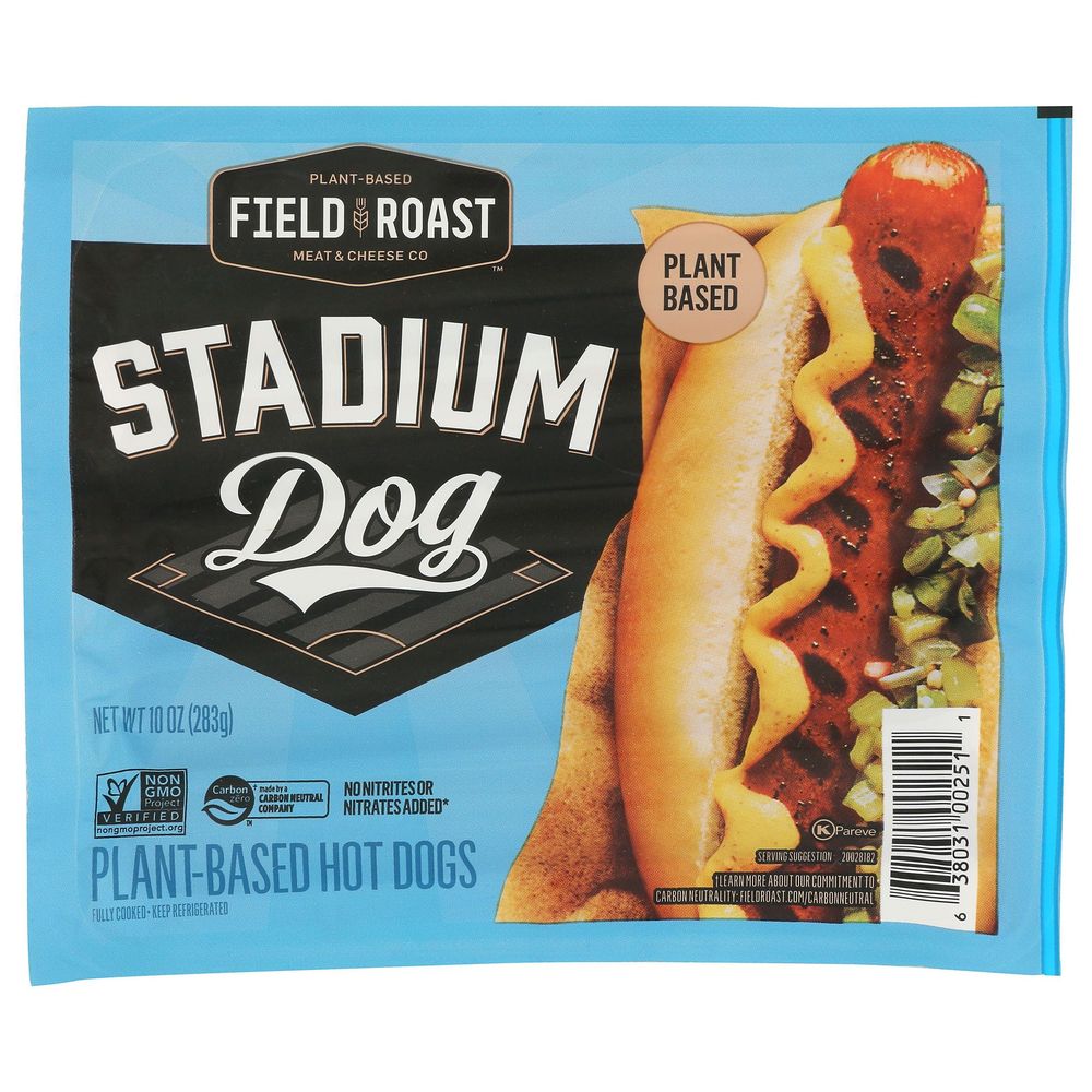 Field Roast Signature Stadium Plant Based Hot Dogs | FoodServiceDirect