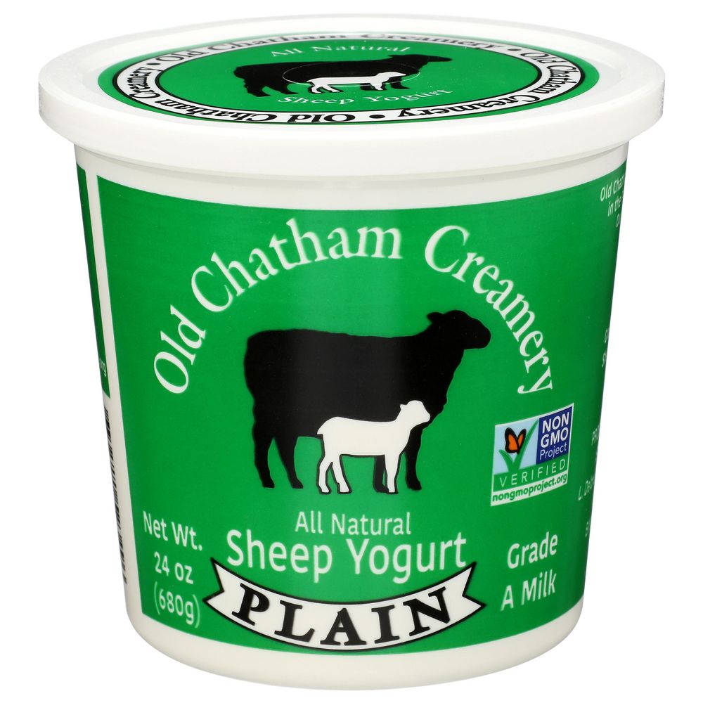 Old Chatham Creamery All Natural Plain Sheeps Milk Yogurt