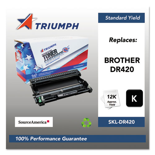 Triumph 12000 Page Yield Black Drum Unit