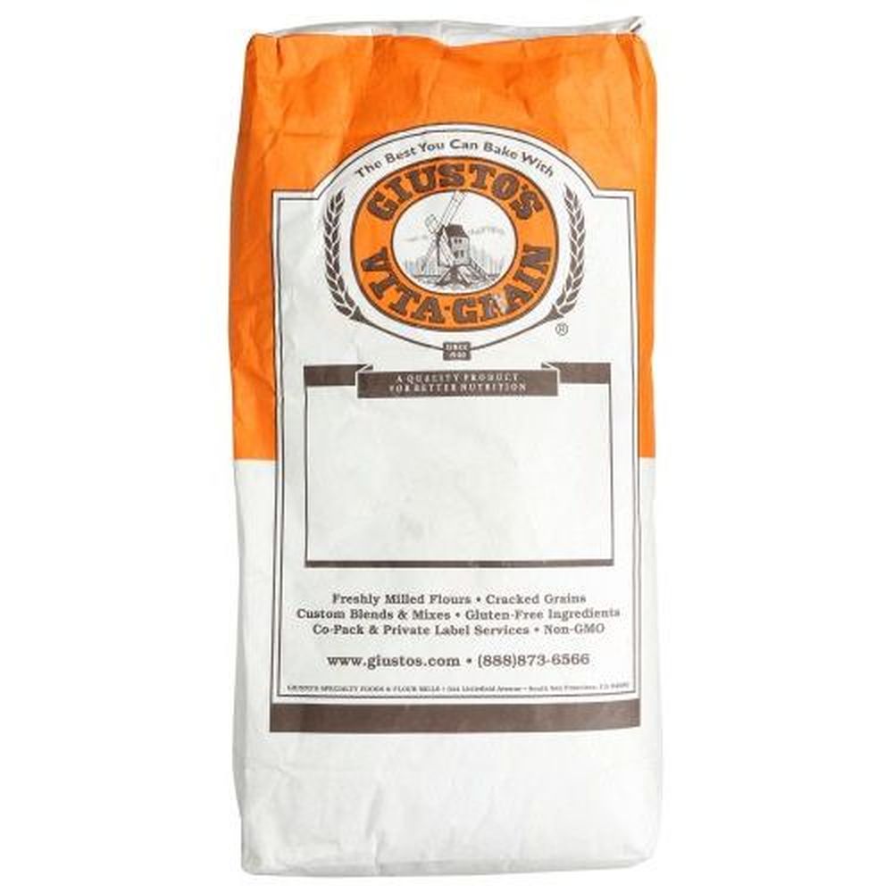 Giusto's Organic Whole Wheat Fine Flour, 50 Pound