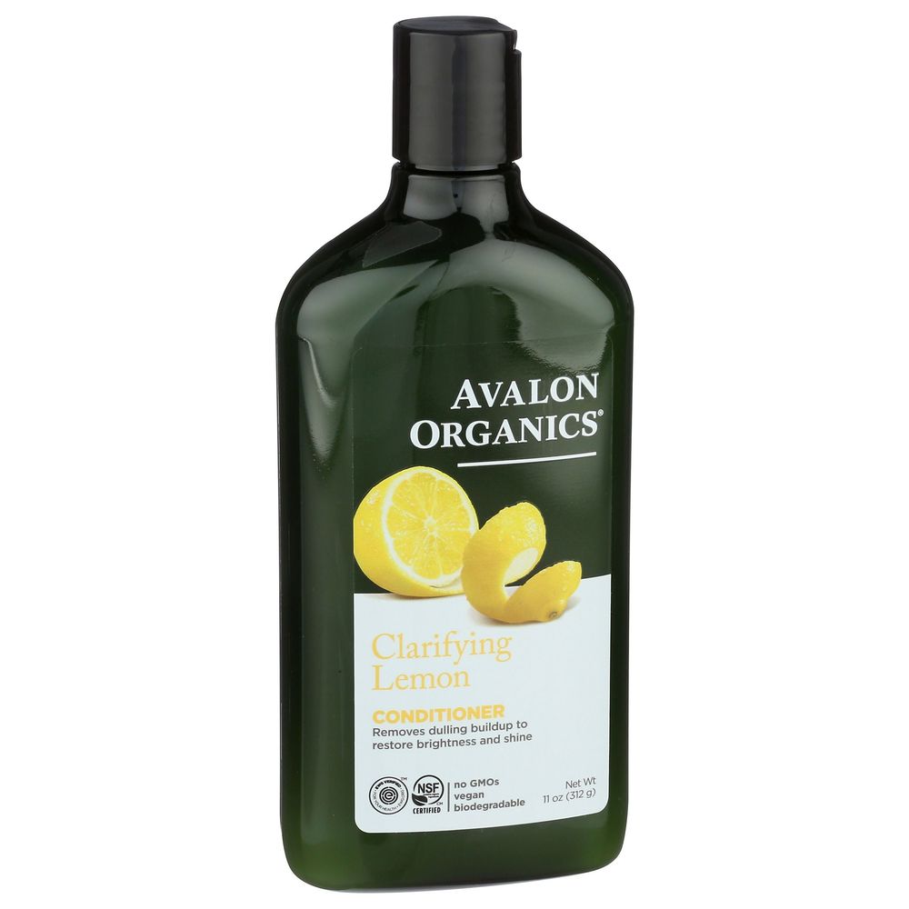 Avalon Organics Clarifying Lemon Conditioner, 11 Ounce