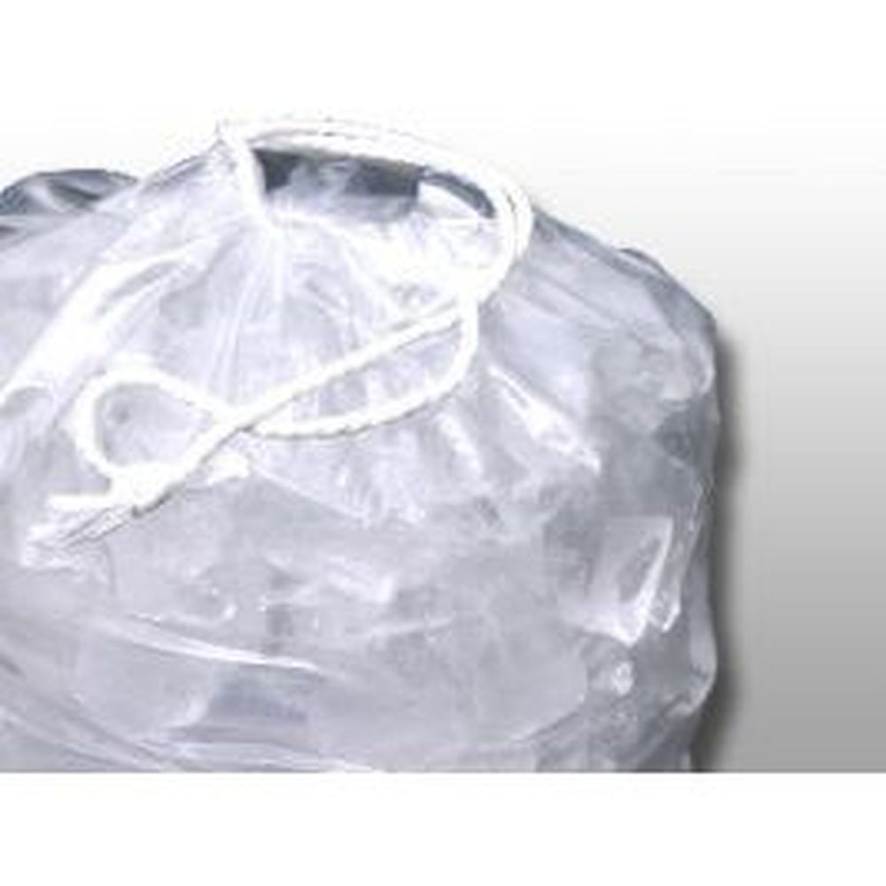 Elkay Plastics Clear 1.35 Mil Printed Metallocene Ice Bag With Drawstring Closure, 10 Pound Capacity -- 500 Per Case