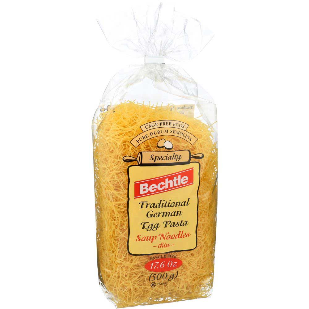 Bechtle Thin Soup Egg Noodles, 17.6 Ounce -- 12 Per Case