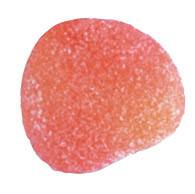 Haribo Peaches Gummy Candy, 5 Pound -- 6 Per Case