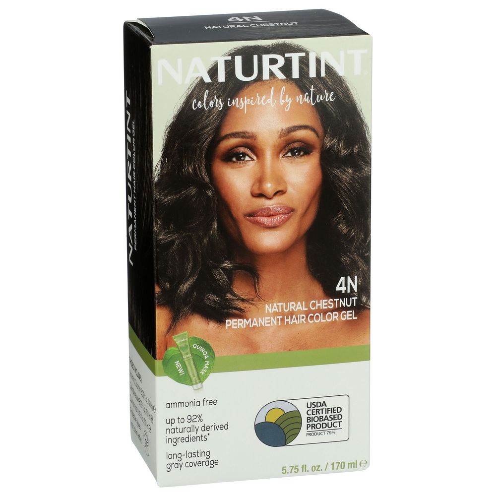 Naturtint 4n Natural Chestnut Permanent Hair Color, 5.75 Fluid Ounce