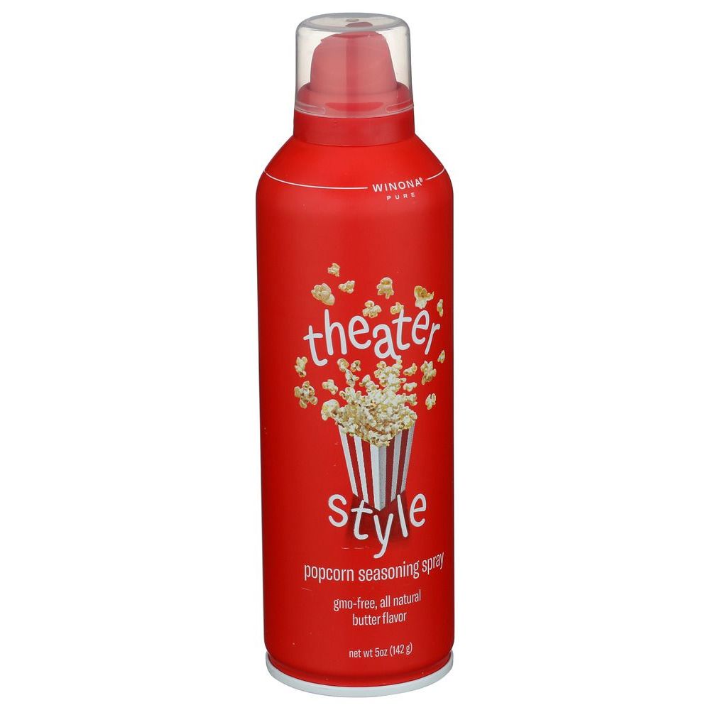 Winona Pure Popcorn Seasoning Spray, 5 Ounce -- 6 Per Case
