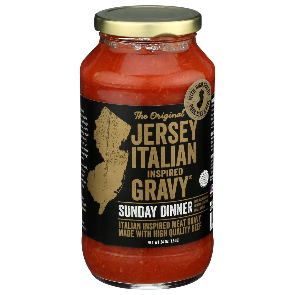Jersey Italian Gravy Sunday Dinner Pasta Sauce, 24 Ounce -- 12 Per Case